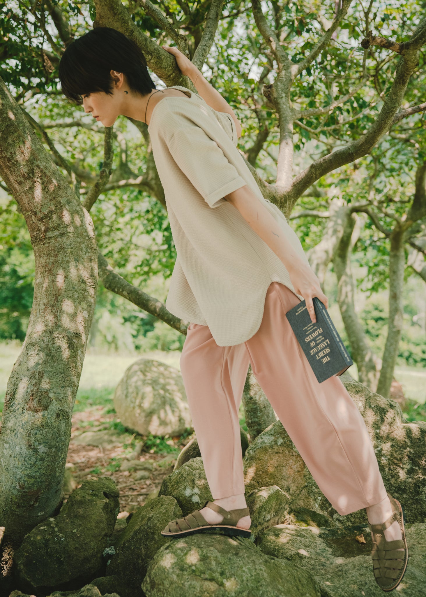 Light Easy Pants - Light Pink