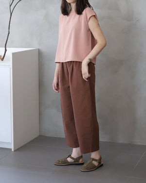Light Easy Pants - Rain Choco
