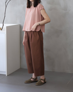 Light Easy Pants - Rain Choco