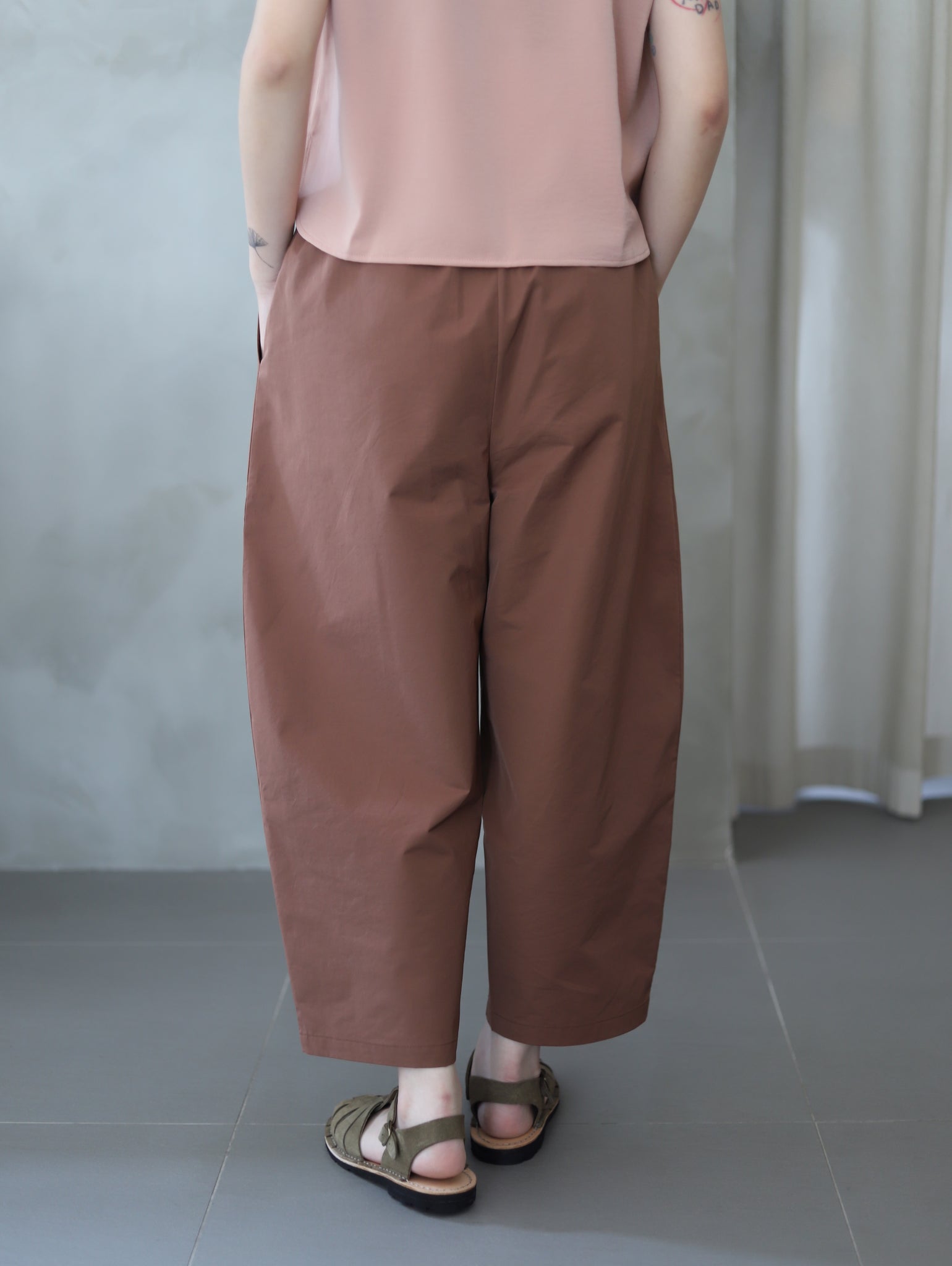 Light Easy Pants - Rain Choco
