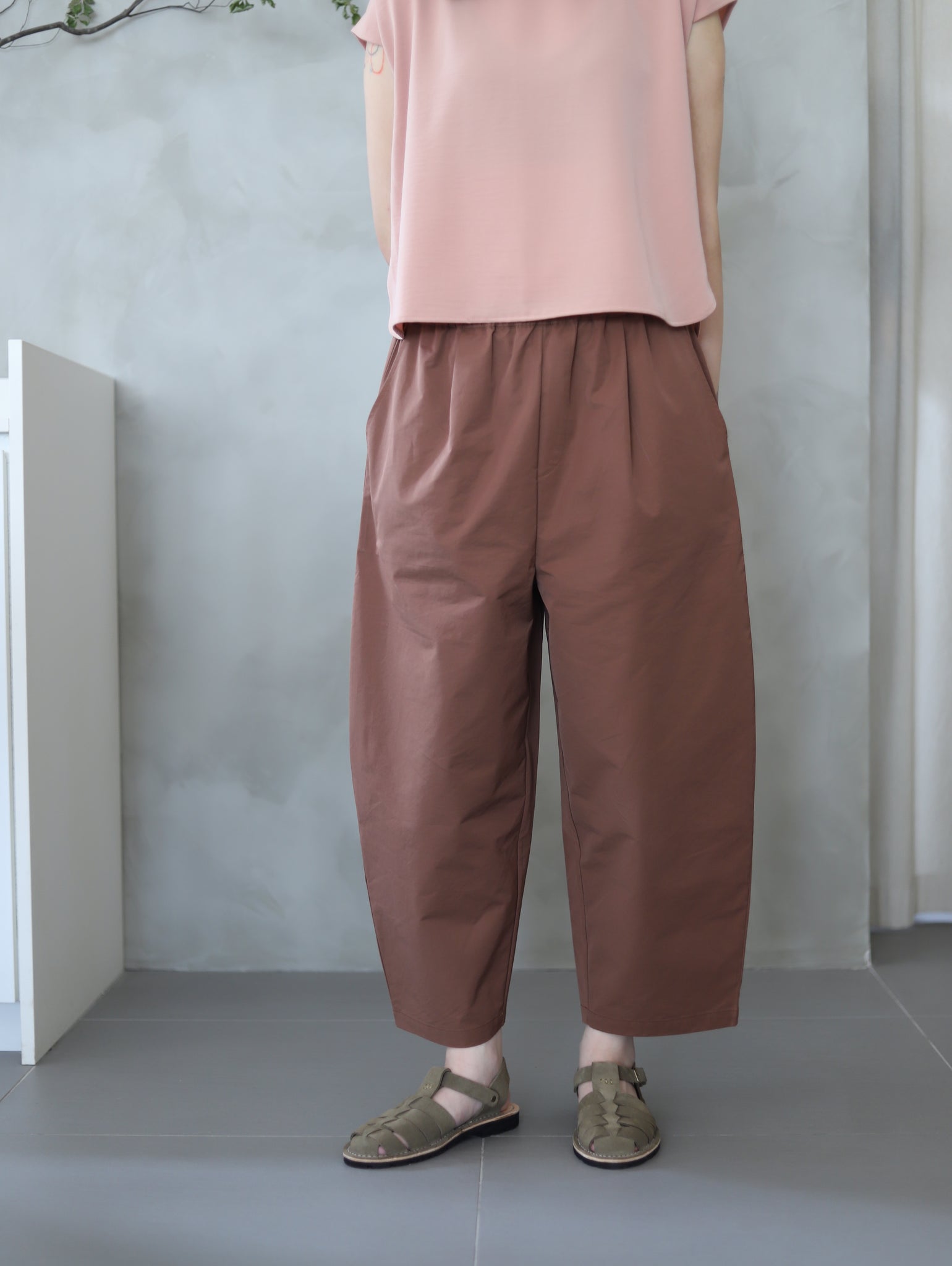 Light Easy Pants - Rain Choco