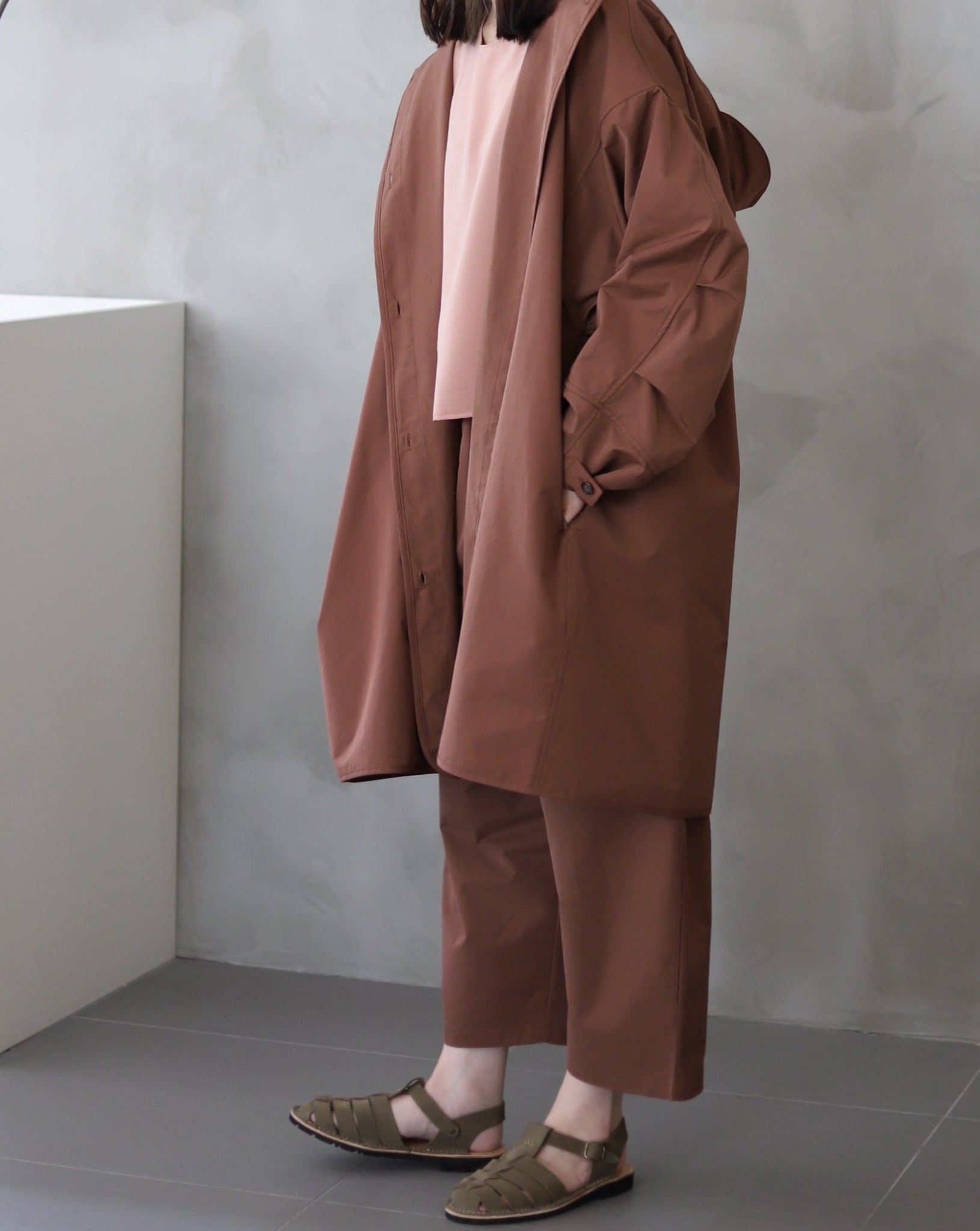 Light Easy Pants - Rain Choco