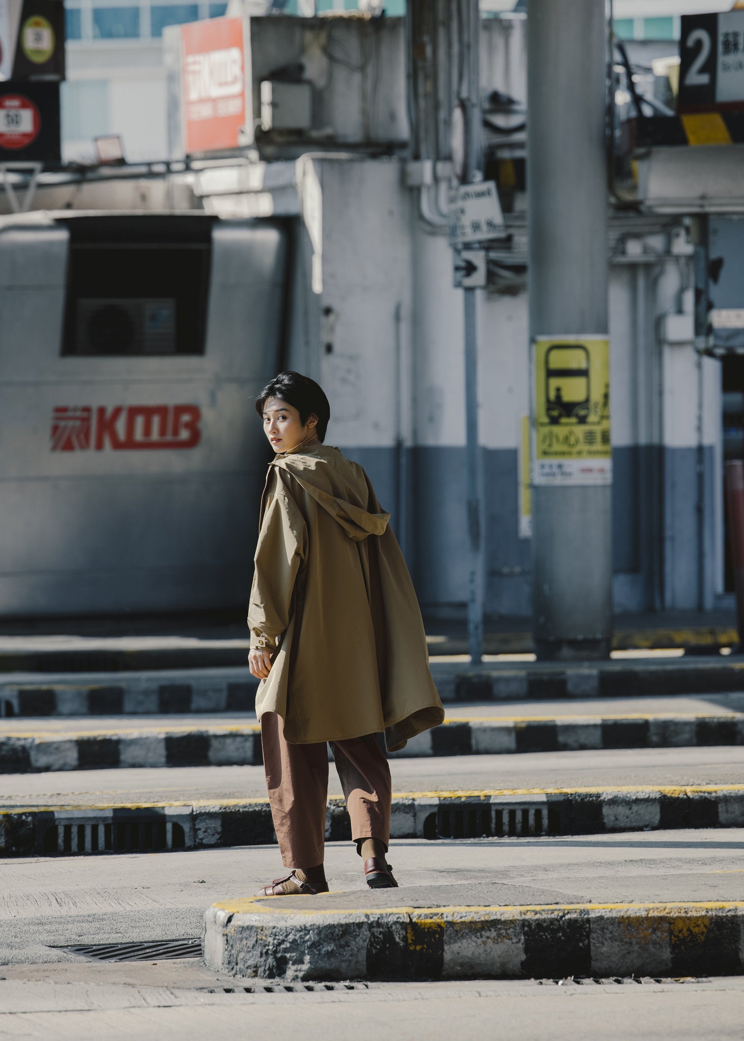 Light Easy Pants - Rain Choco