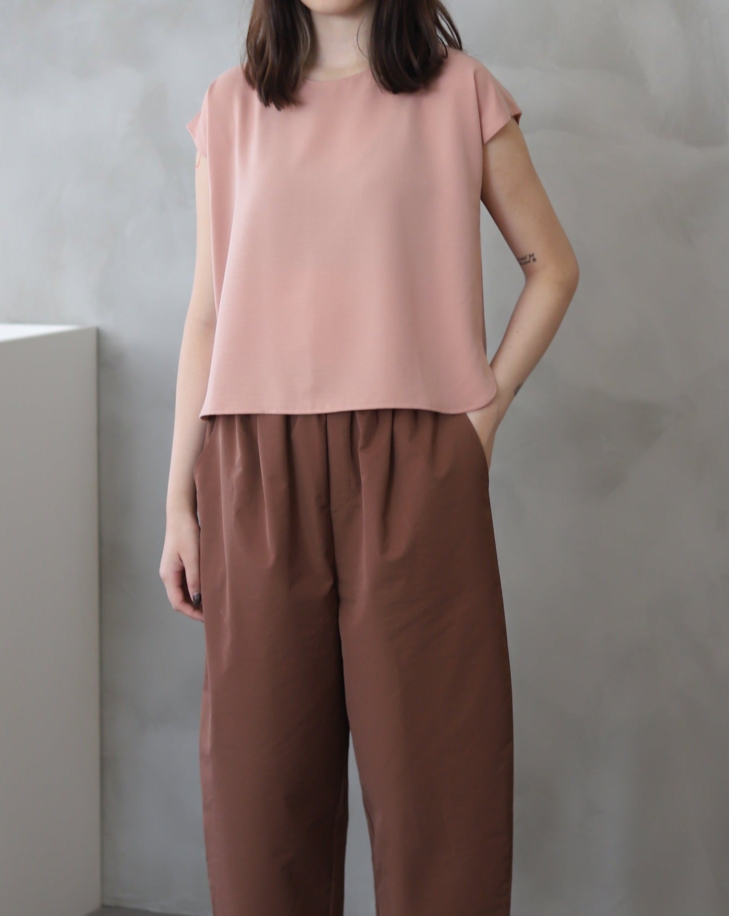 Light Easy Top - Light Pink