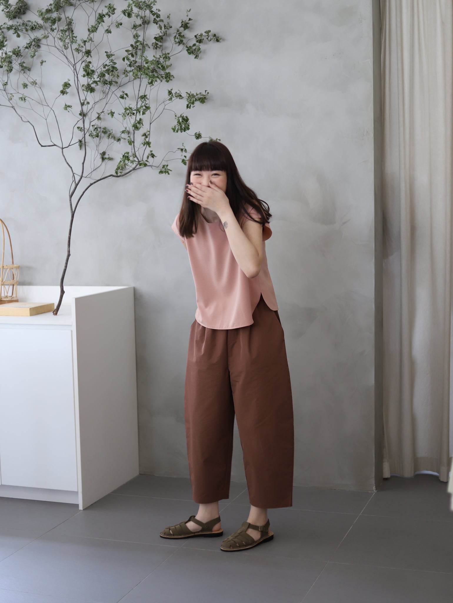 Light Easy Top - Light Pink
