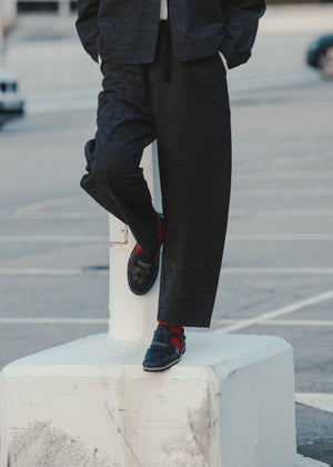 Light Flow Trousers - Black Sea