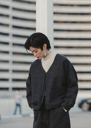 Light Flow Trousers - Black Sea
