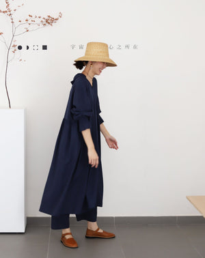 Light Forest Dress - Indigo