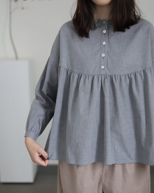 Light Graceful Shirt - Grey