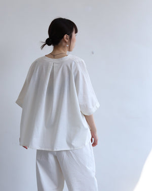 Light Komo Shirt - White Tea