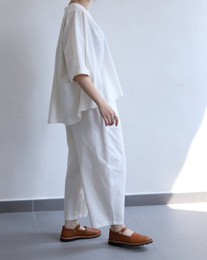 Light Komo Shirt - White Tea