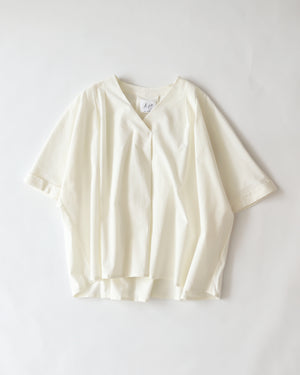 Light Komo Shirt - White Tea