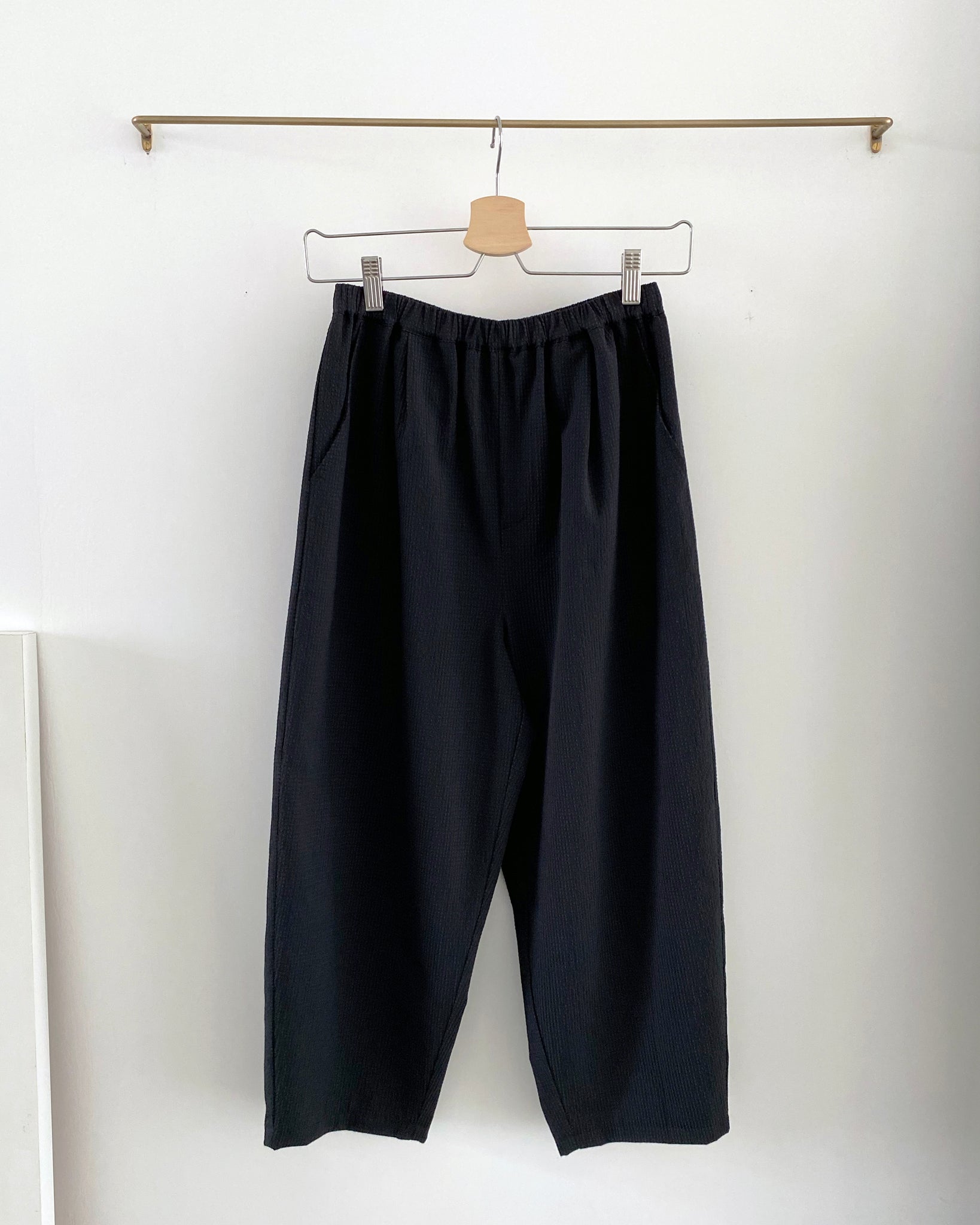 Light Layer Pants - Black Waffles