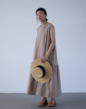 Light In Peace Dress - Brown
