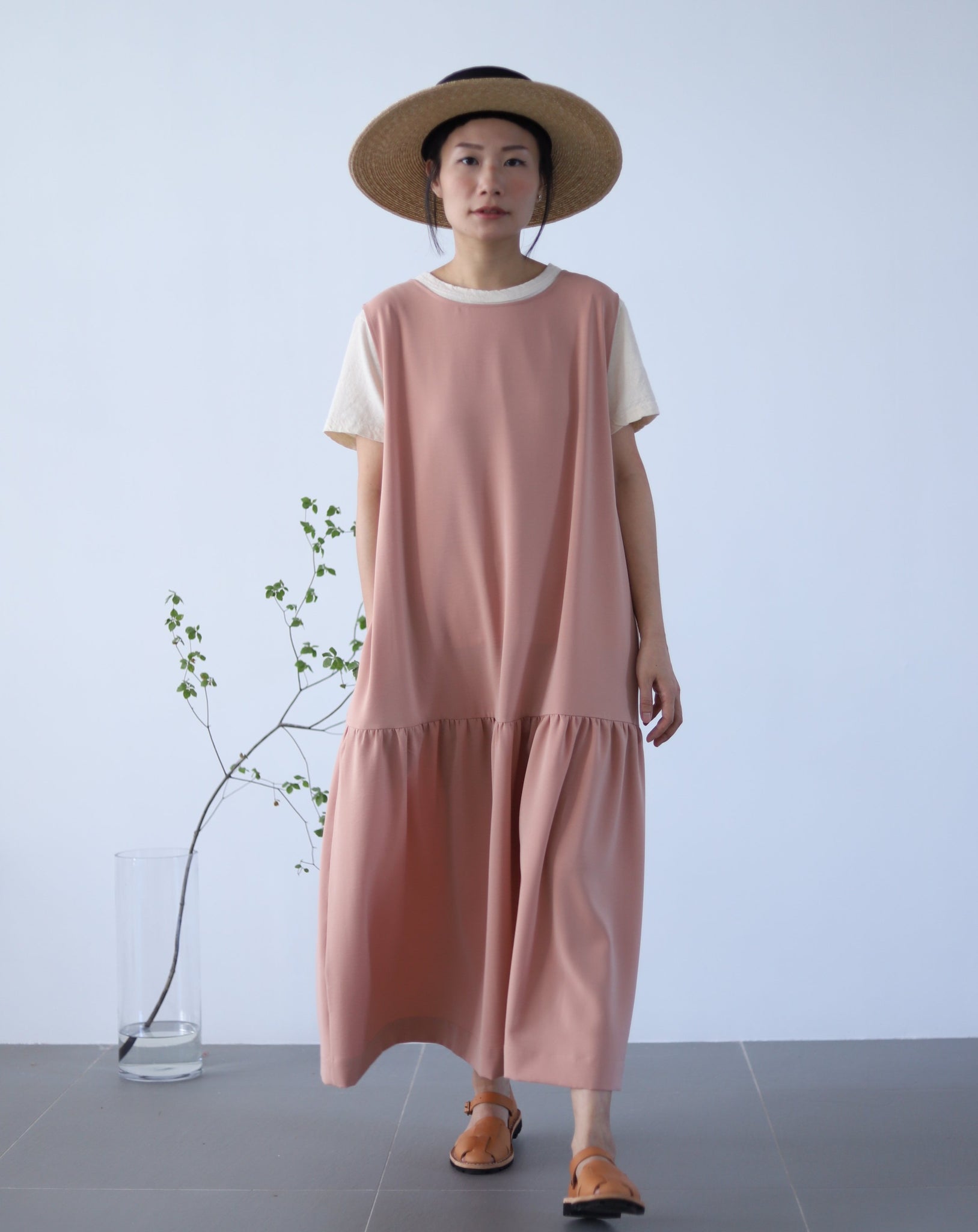 Light In Peace Dress - Light Pink