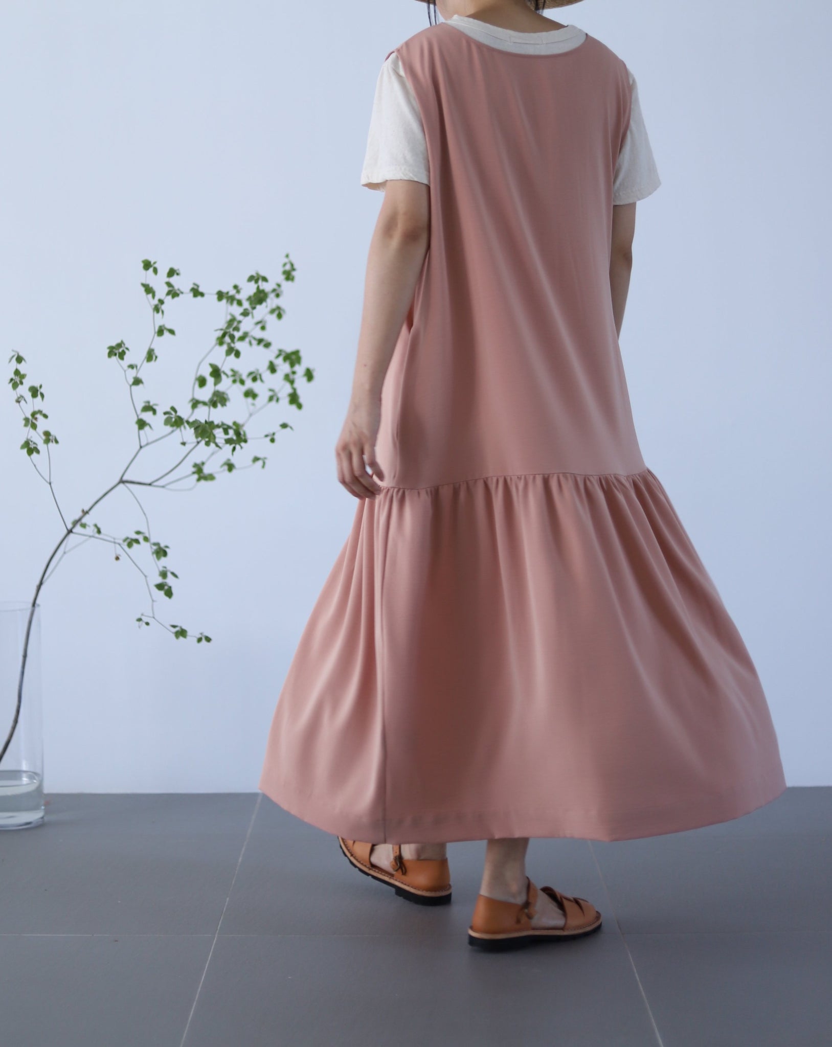 Light In Peace Dress - Light Pink