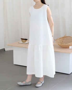 Light In Peace Dress - Twinkle White