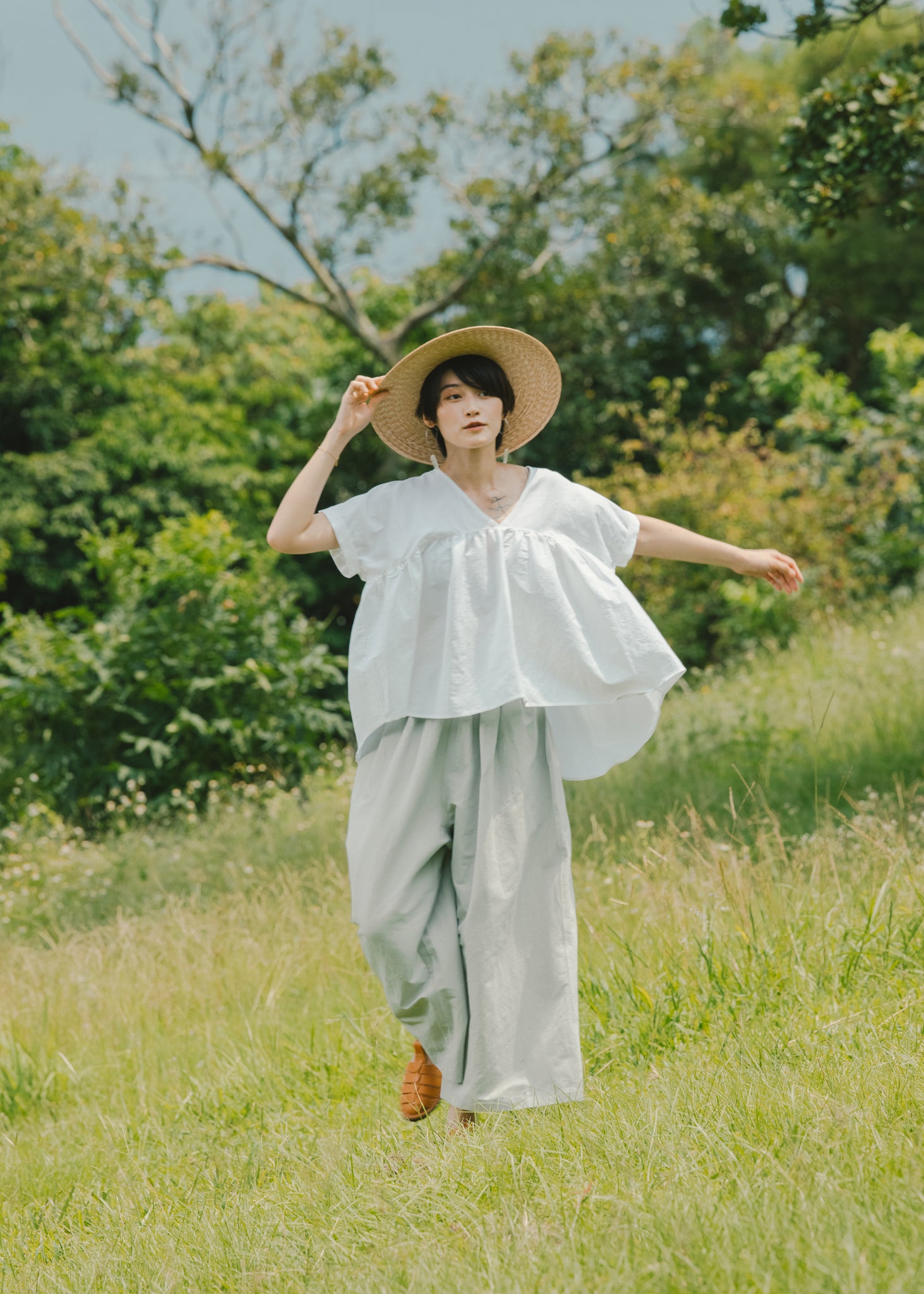 Light Petal Shirt - Off White