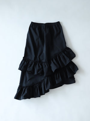 Light Play Skirt - Rain Black