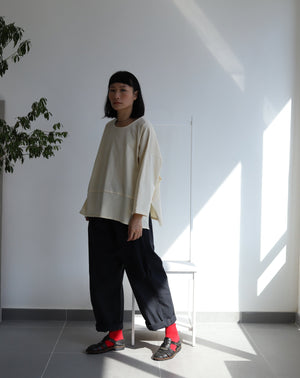 Light Pocket Pullover - Cream