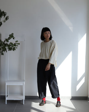 Light Pocket Pullover - Cream