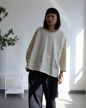 Light Pocket Pullover - Cream