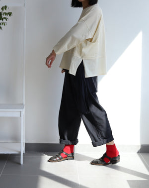 Light Pocket Pullover - Cream