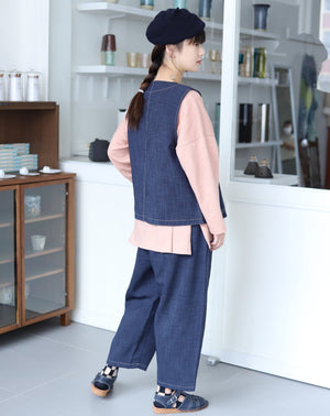 Light Pocket Pullover - Dusty Pink