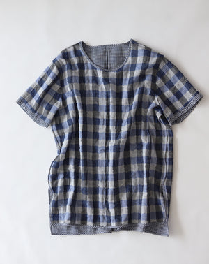 Light Relax Shirt - Gingham Blue