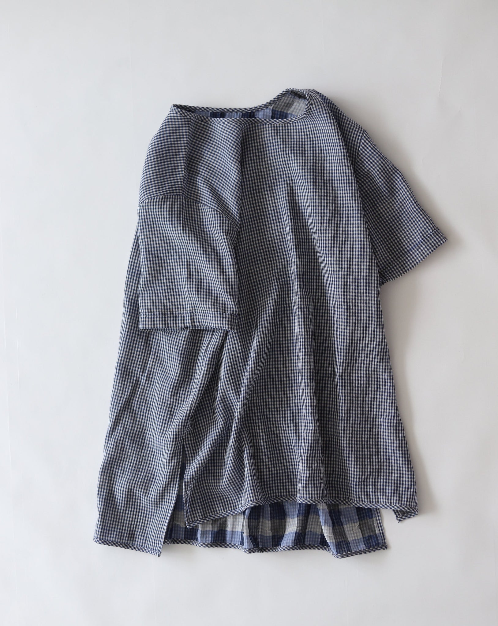 Light Relax Shirt - Gingham Blue