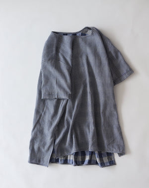 Light Relax Shirt - Gingham Blue
