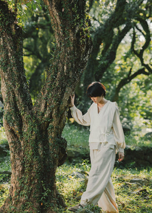 Light Ritual Pants - Natural