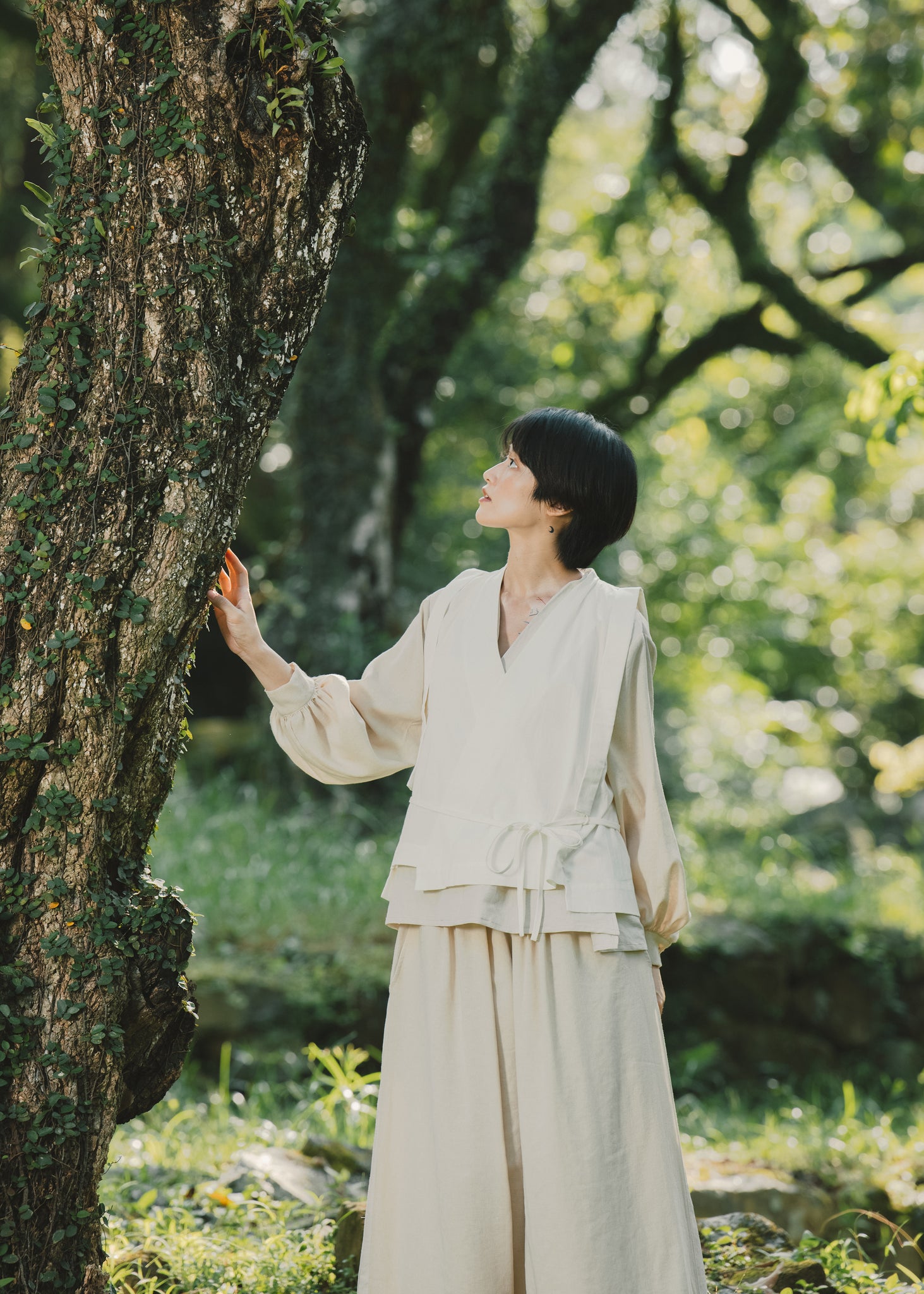 Light Ritual Pants - Natural