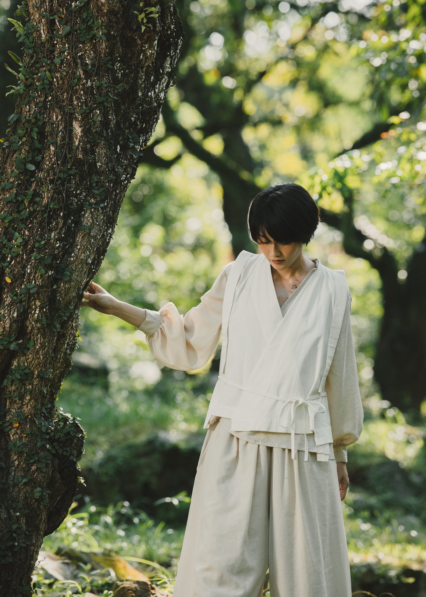 Light Ritual Pants - Natural