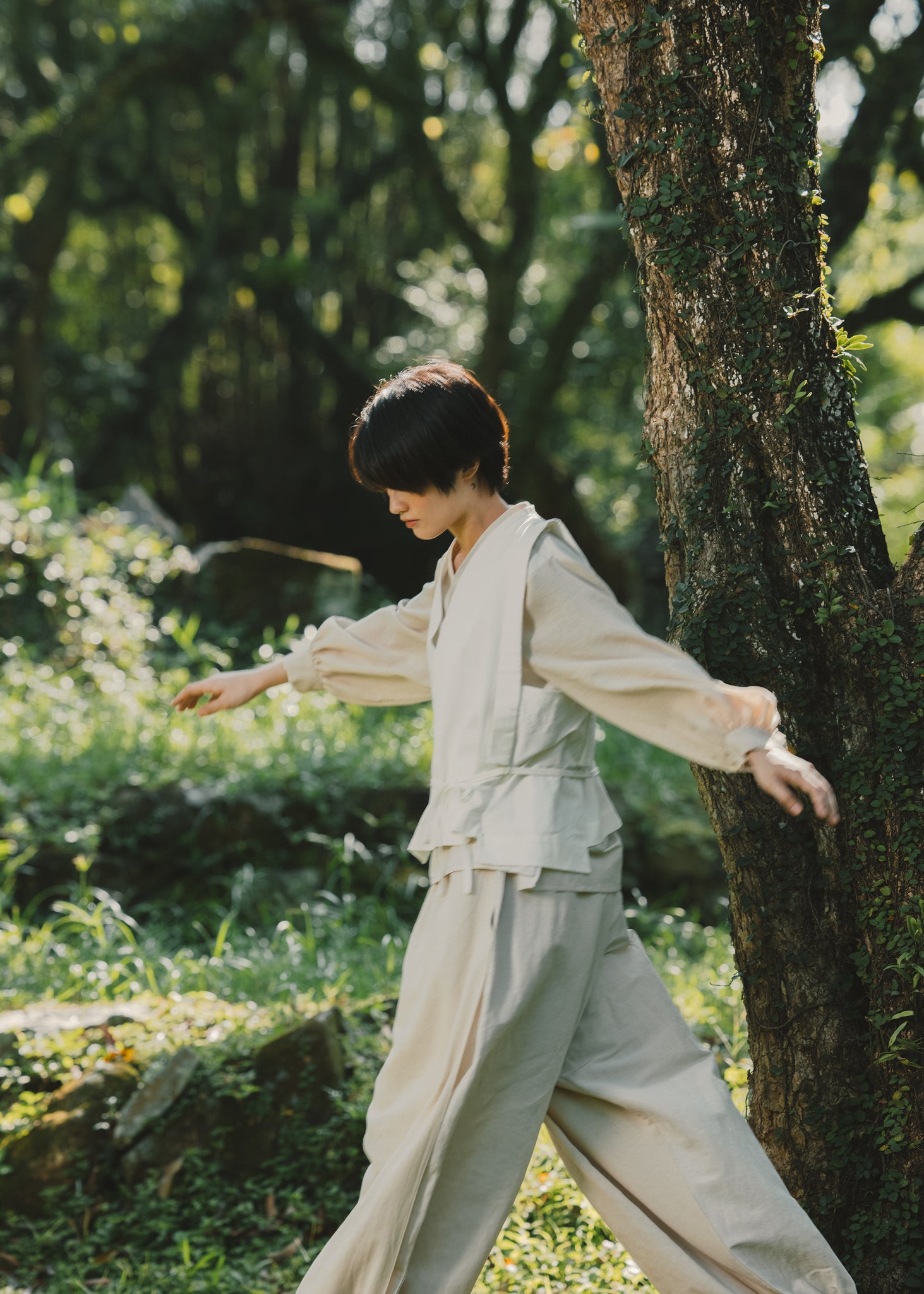 Light Ritual Pants - Natural