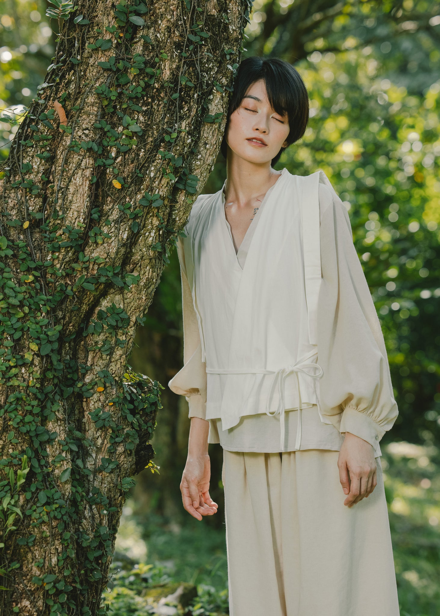 Light Ritual Pants - Natural