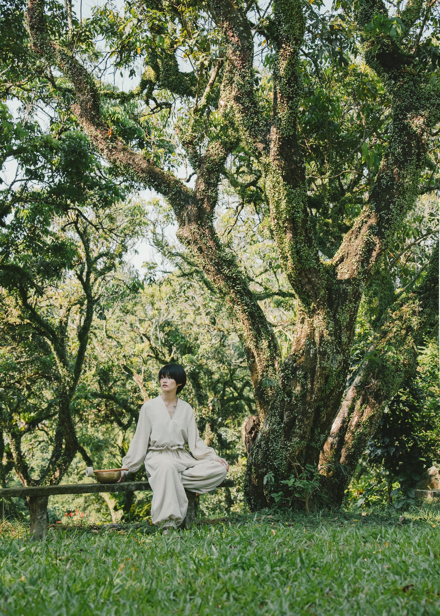 Light Ritual Pants - Natural