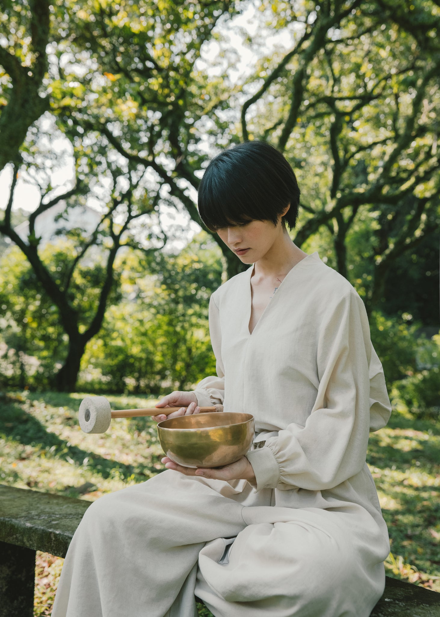 Light Ritual Pants - Natural