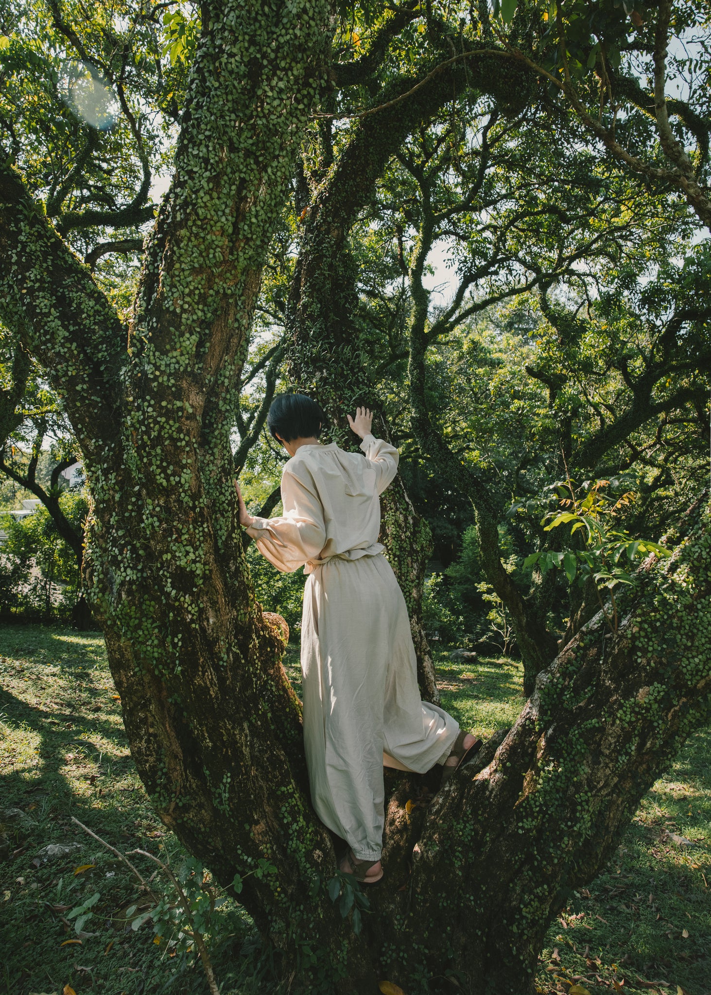 Light Ritual Pants - Natural