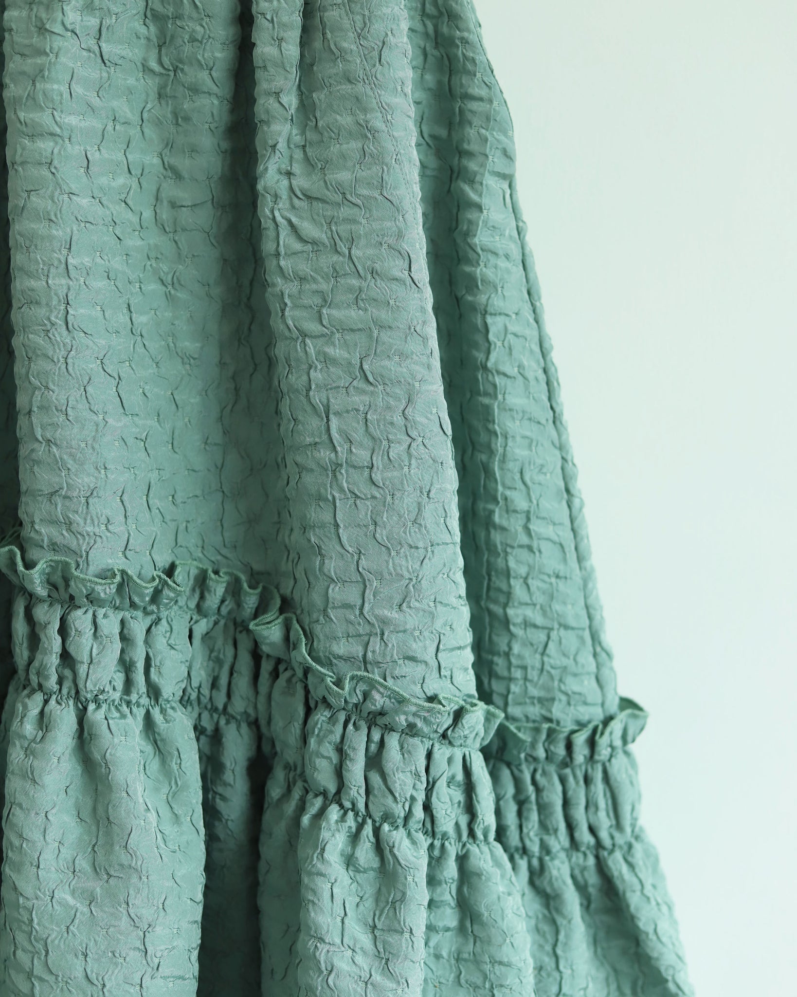 Light Ruffle Skirt - Lake
