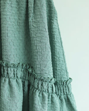 Light Ruffle Skirt - Lake