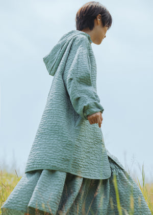 Light Ruffle Skirt - Lake