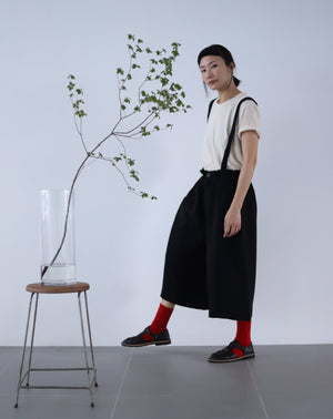 Light Suspender Pants - Black