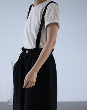 Light Suspender Pants - Black