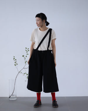 Light Suspender Pants - Black