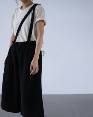 Light Suspender Pants - Black