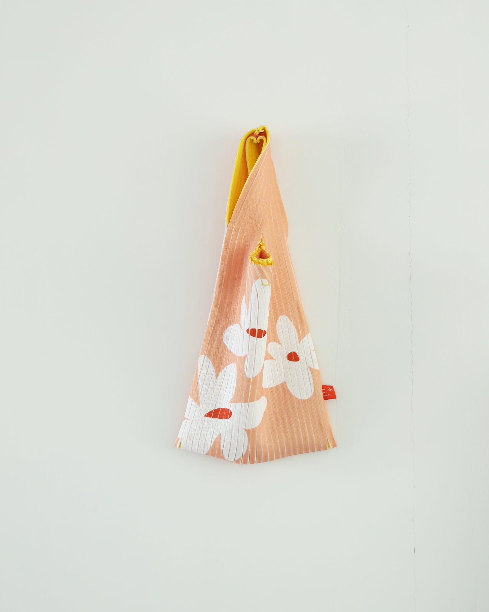 Knit Bag - Skin Floral / Bright Yellow - 21002