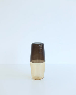 Tumbler & Carafe Set Luisa Bonne Nuit - Sepia Brown / Sand - LBNT/26