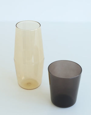 Tumbler & Carafe Set Luisa Bonne Nuit - Sepia Brown / Sand - LBNT/26