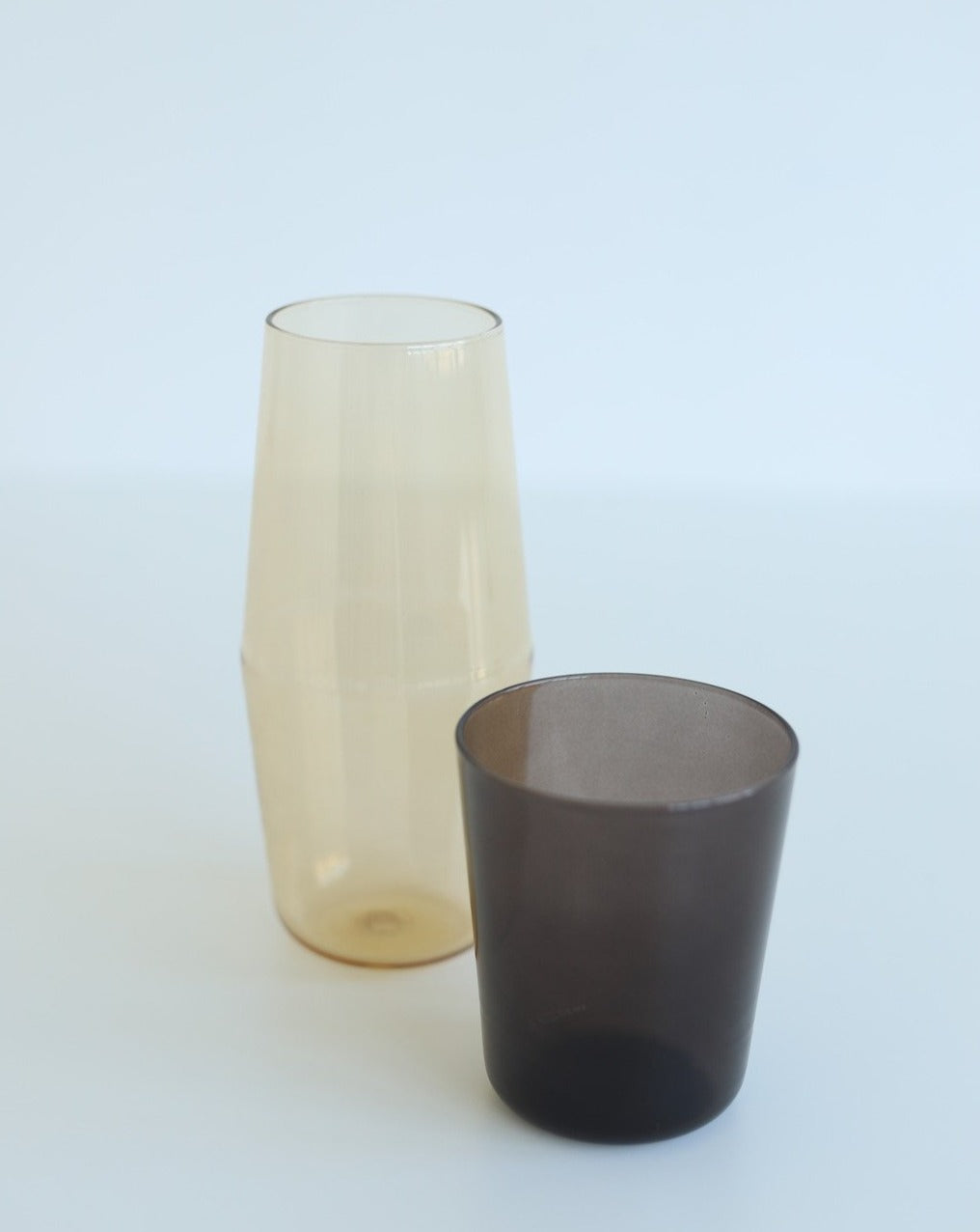 Tumbler & Carafe Set Luisa Bonne Nuit - Sepia Brown / Sand - LBNT/26
